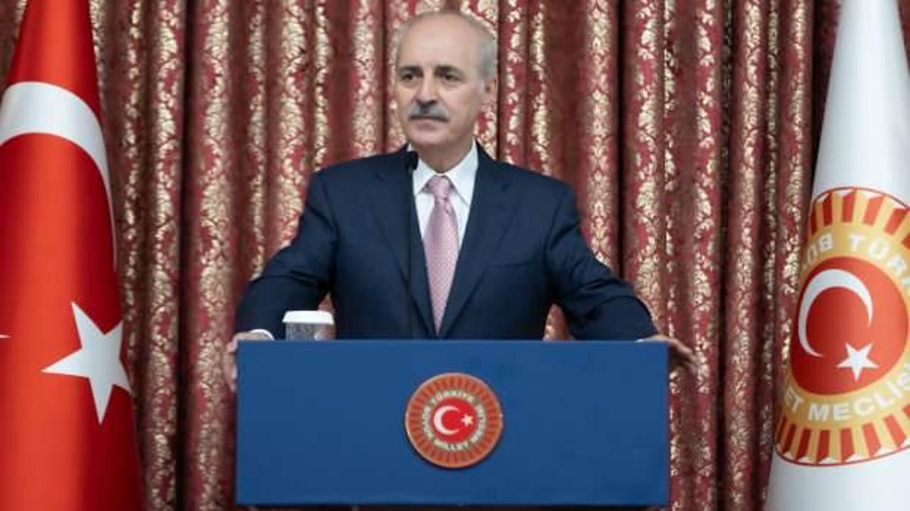 TBMM Başkanı Kurtulmuş'tan 'KKTC' mesajı!