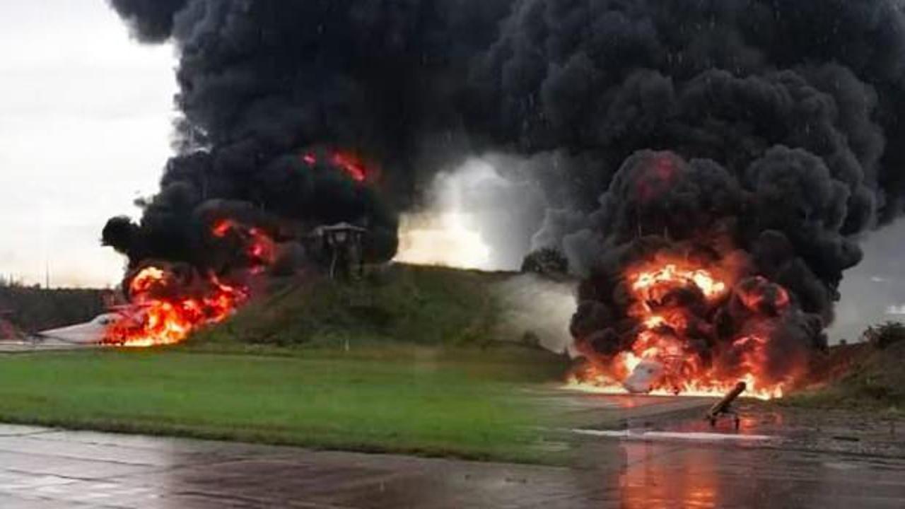 Ukrayna, Rusya'ya ait bombardıman uçağını vurdu - Haber 7 DÜNYA