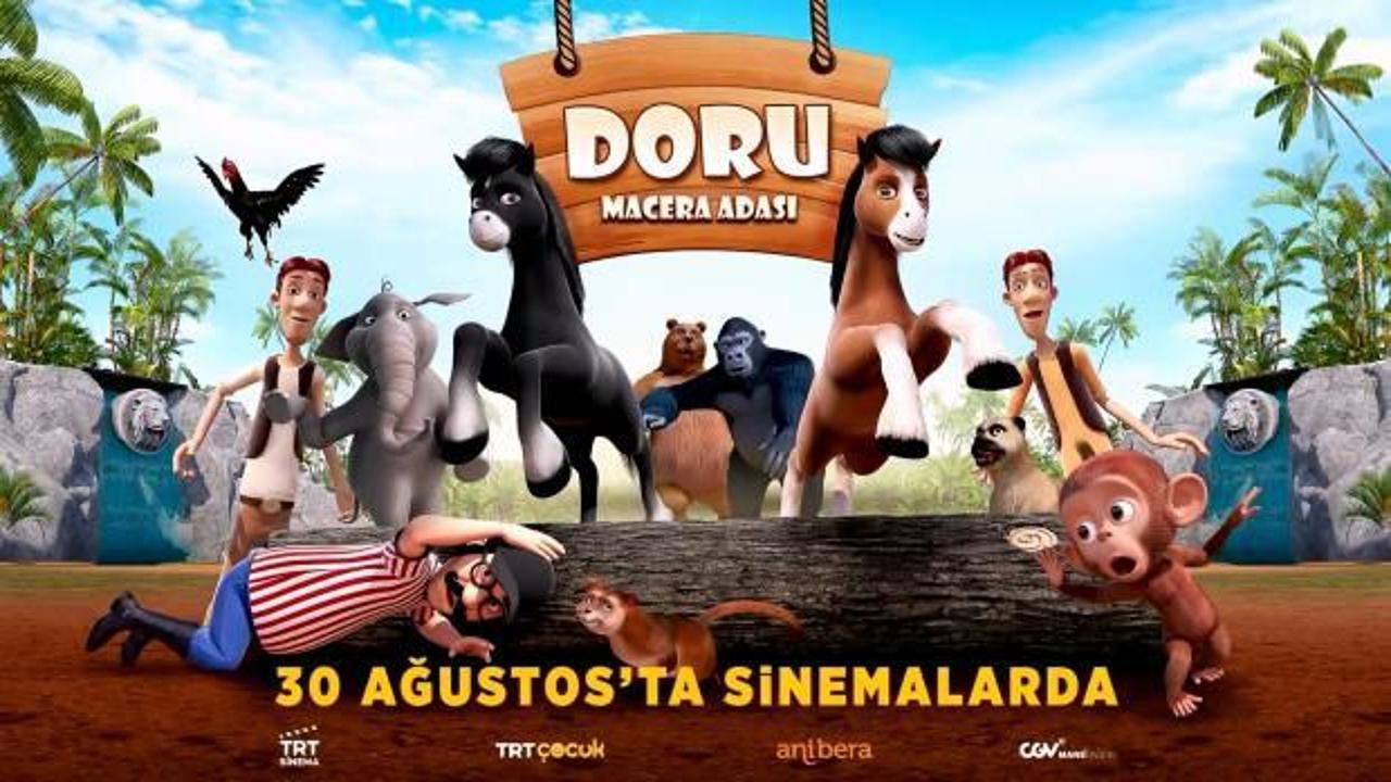 TRT ortak yapımı 'Doru: Macera Adası' 30 Ağustos'ta vizyona girecek