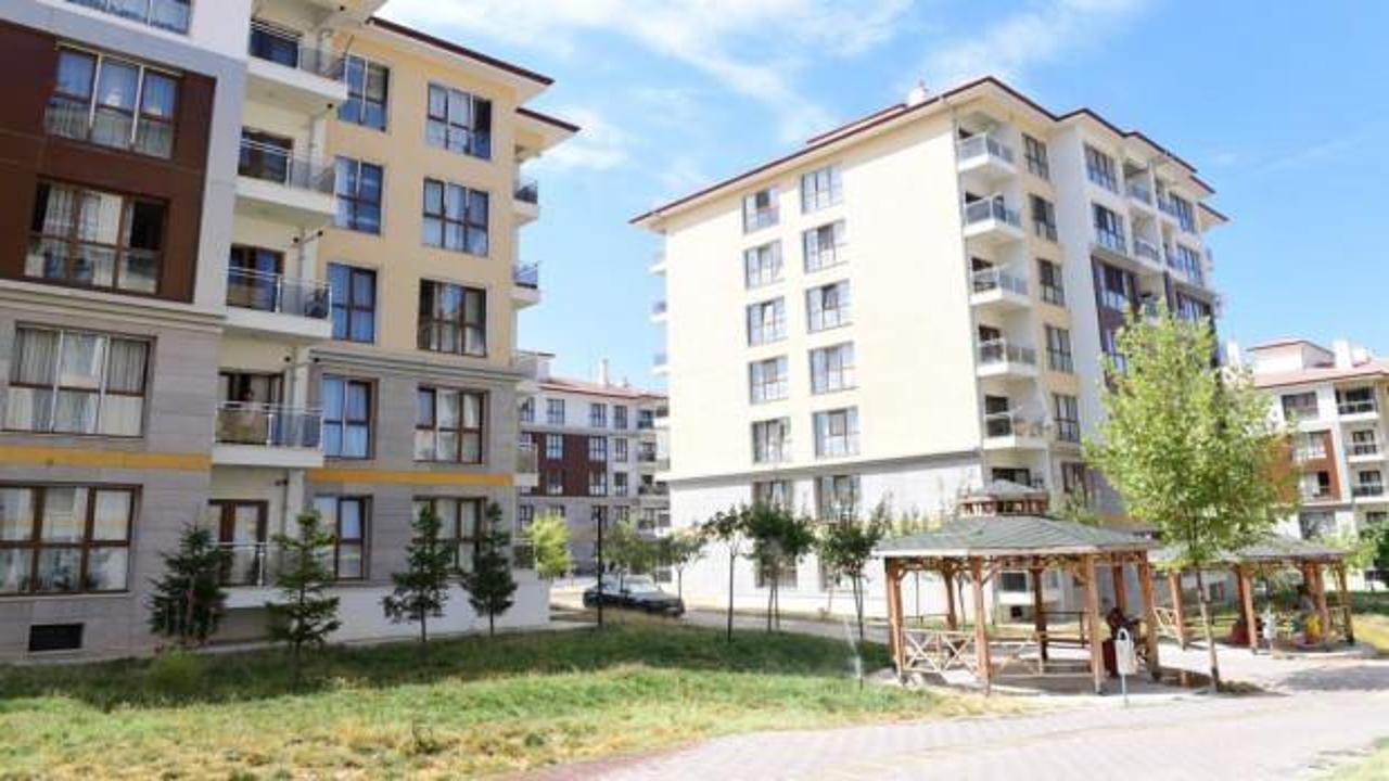 Yeşilyurt'ta kentsel d&ouml;n&uuml;ş&uuml;m konutları g&ouml;z dolduruyor