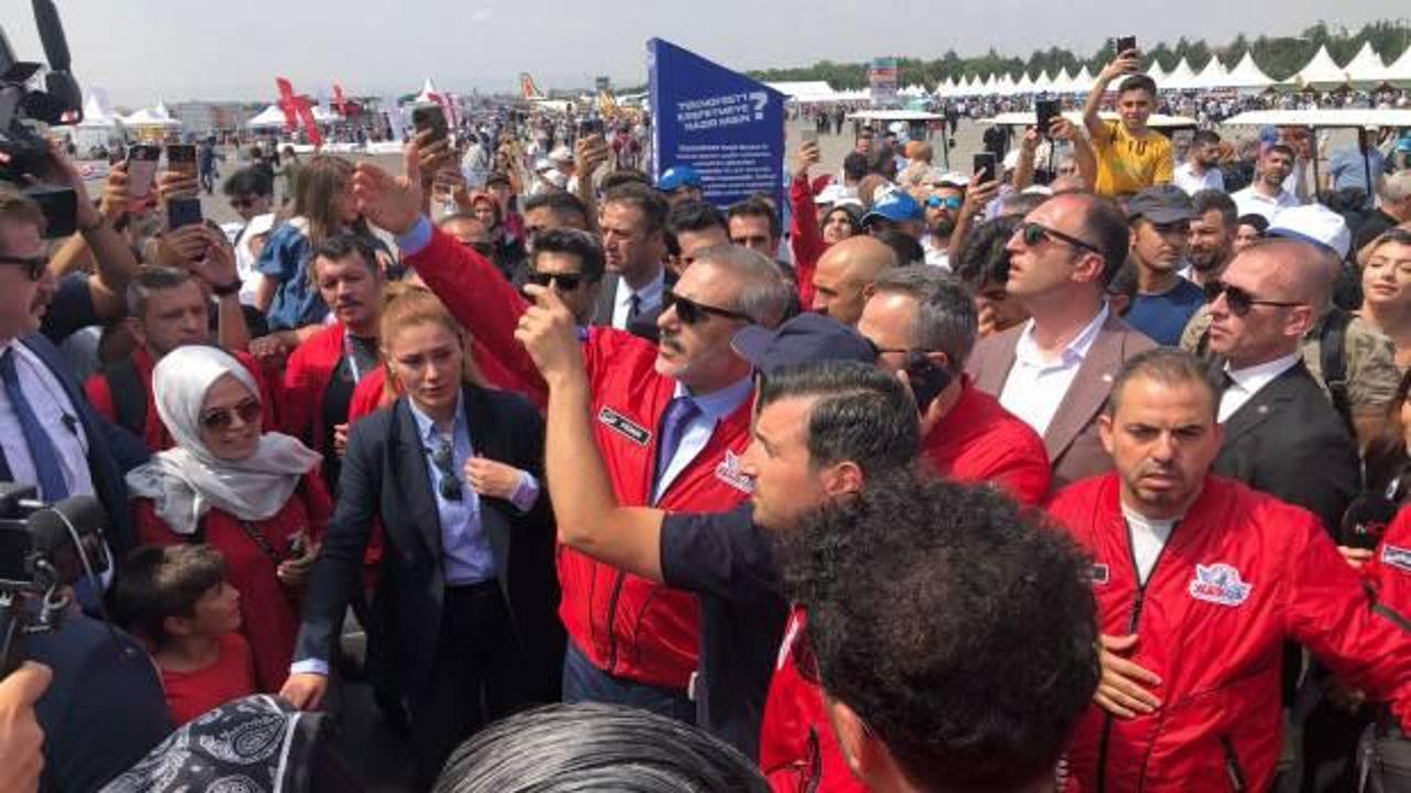 Dışişleri Bakanı Fidan'dan TEKNOFEST'e ziyaret