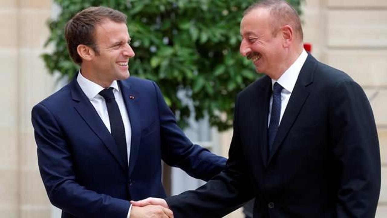 Macron ve Aliyev telefonda görüştü! Ermenistan'a tepki