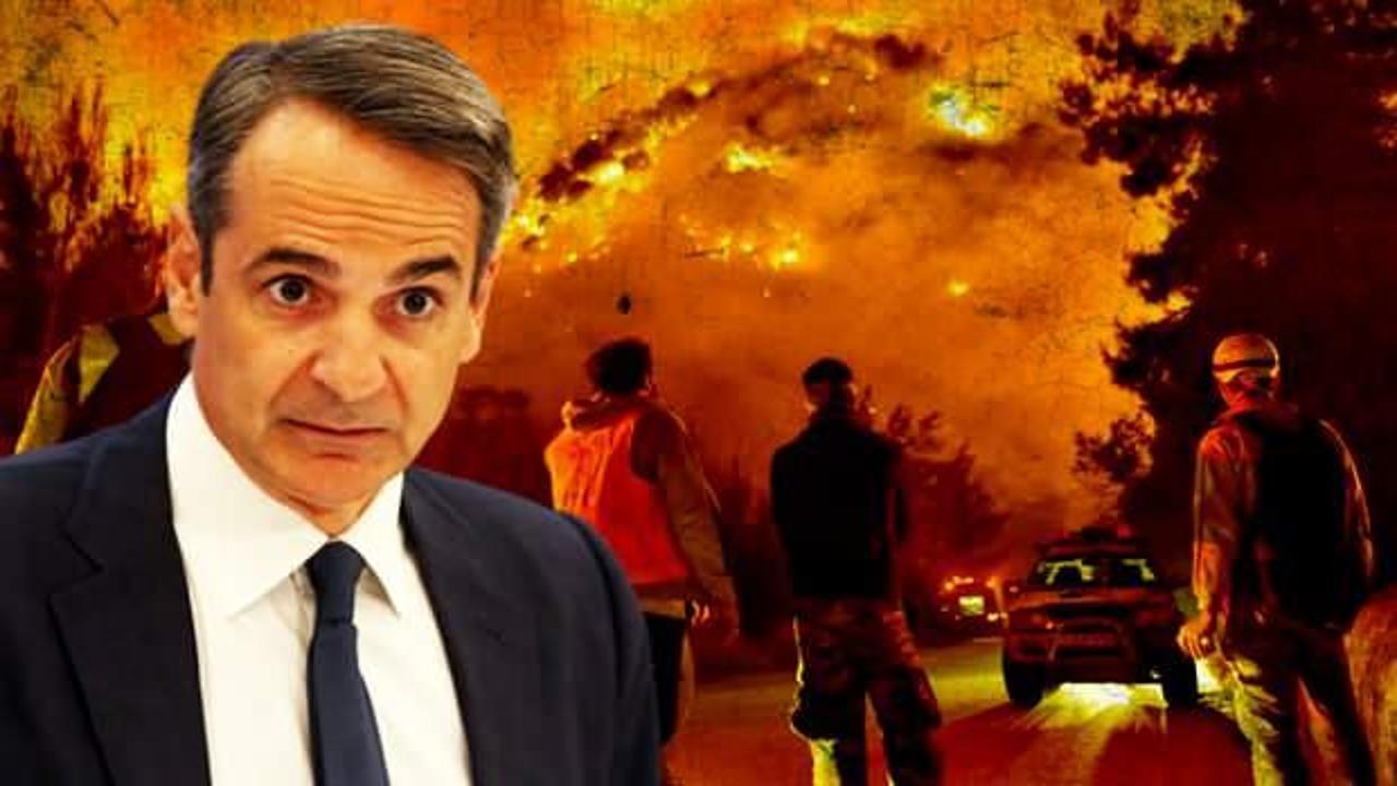 Miçotakis'ten yangın felaketiyle ilgili çirkin ima - Haber 7 DÜNYA