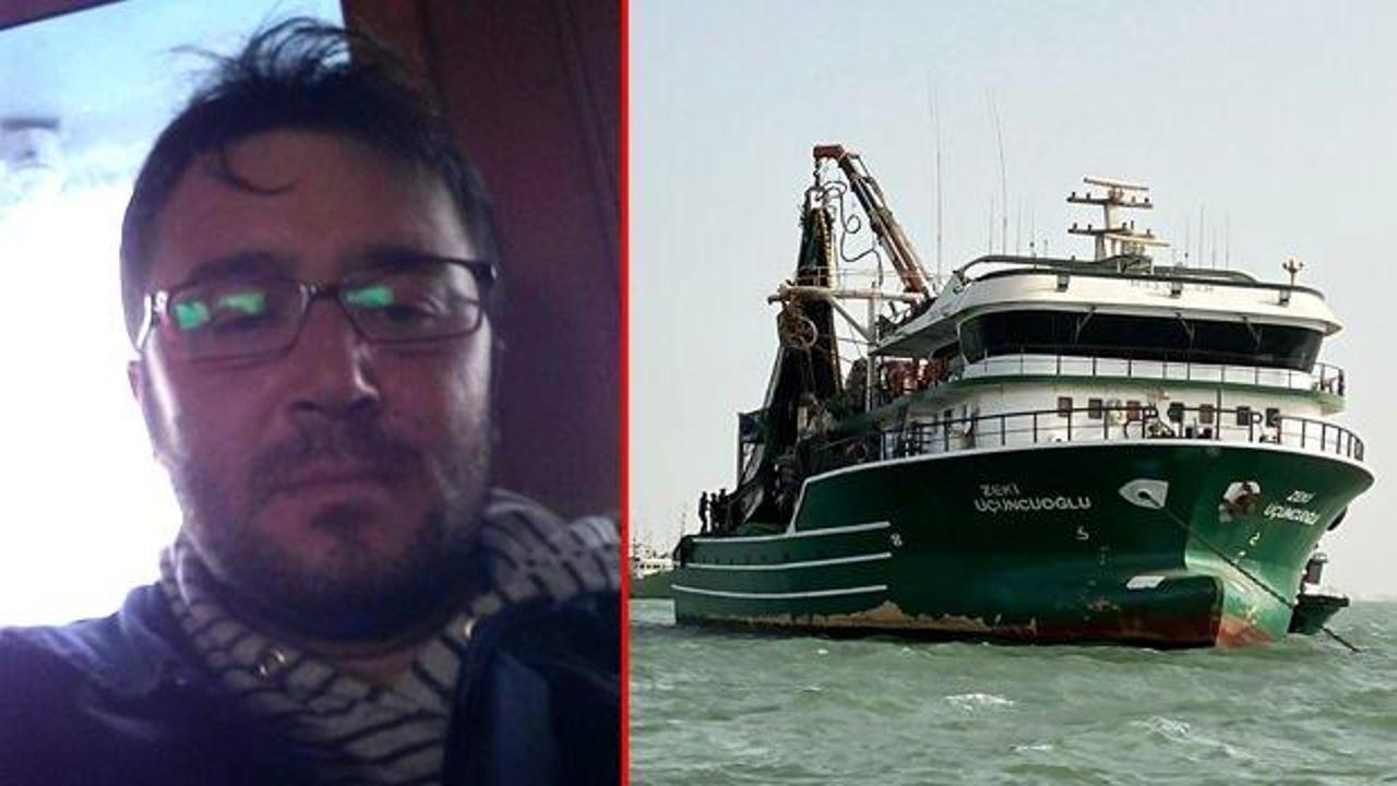 Moritanya'dan kahreden haber! Türk gemici hayatını kaybetti