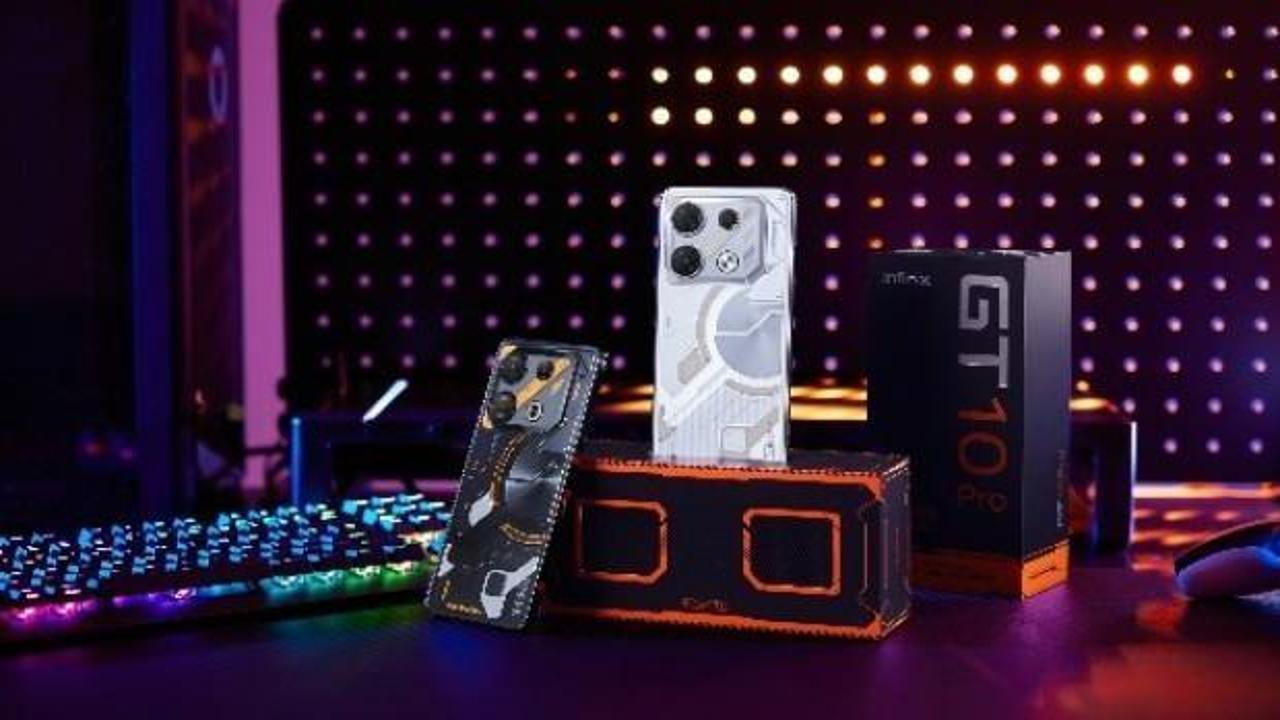 Oyunculara özel telefon Infinix GT 10 Pro tanıtıldı