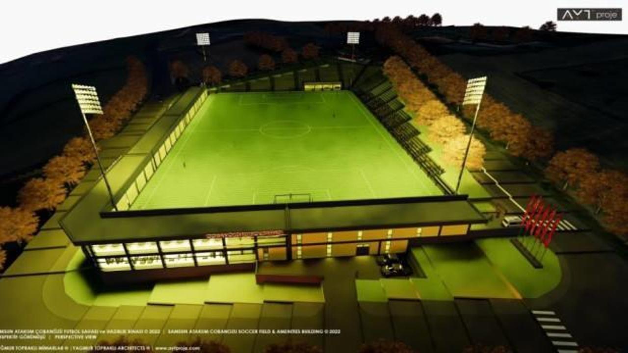 Samsun'a FIFA standartlarında 2 futbol sahası