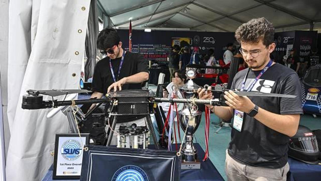 Uluslararası ödüllü "kargo dron" TEKNOFEST'te