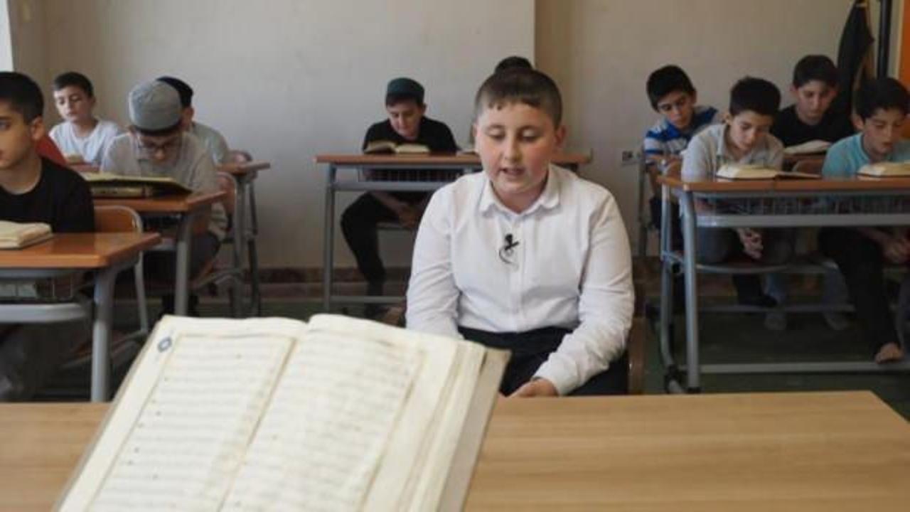 9 ay gibi kısa sürede hafız oldu