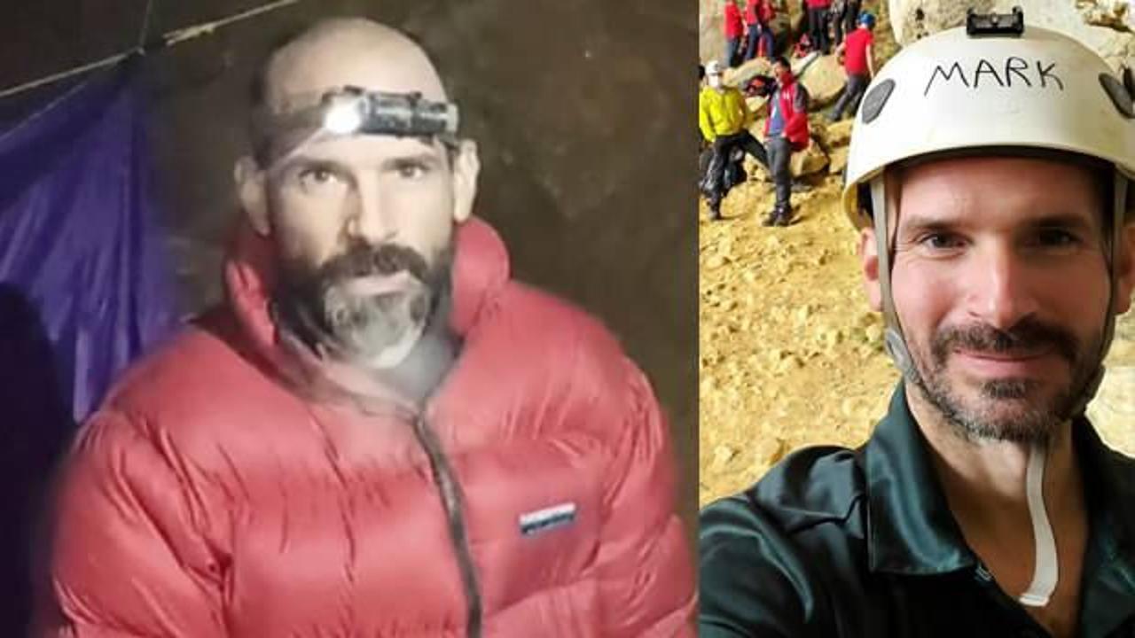 ABD'li isim, Mersin'de 1120 metre derinlikte mahsur kaldı