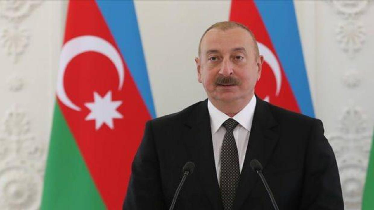 Aliyev: "KKTC bayrağı dalgalanmalıdır ve dalgalanacaktır"