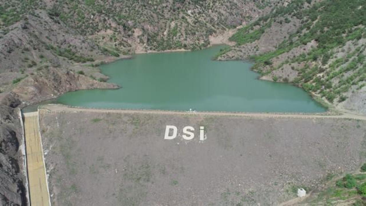Amasya'da baraj ve göletlerin doluluk oranı yüzde 35,7'ye geriledi