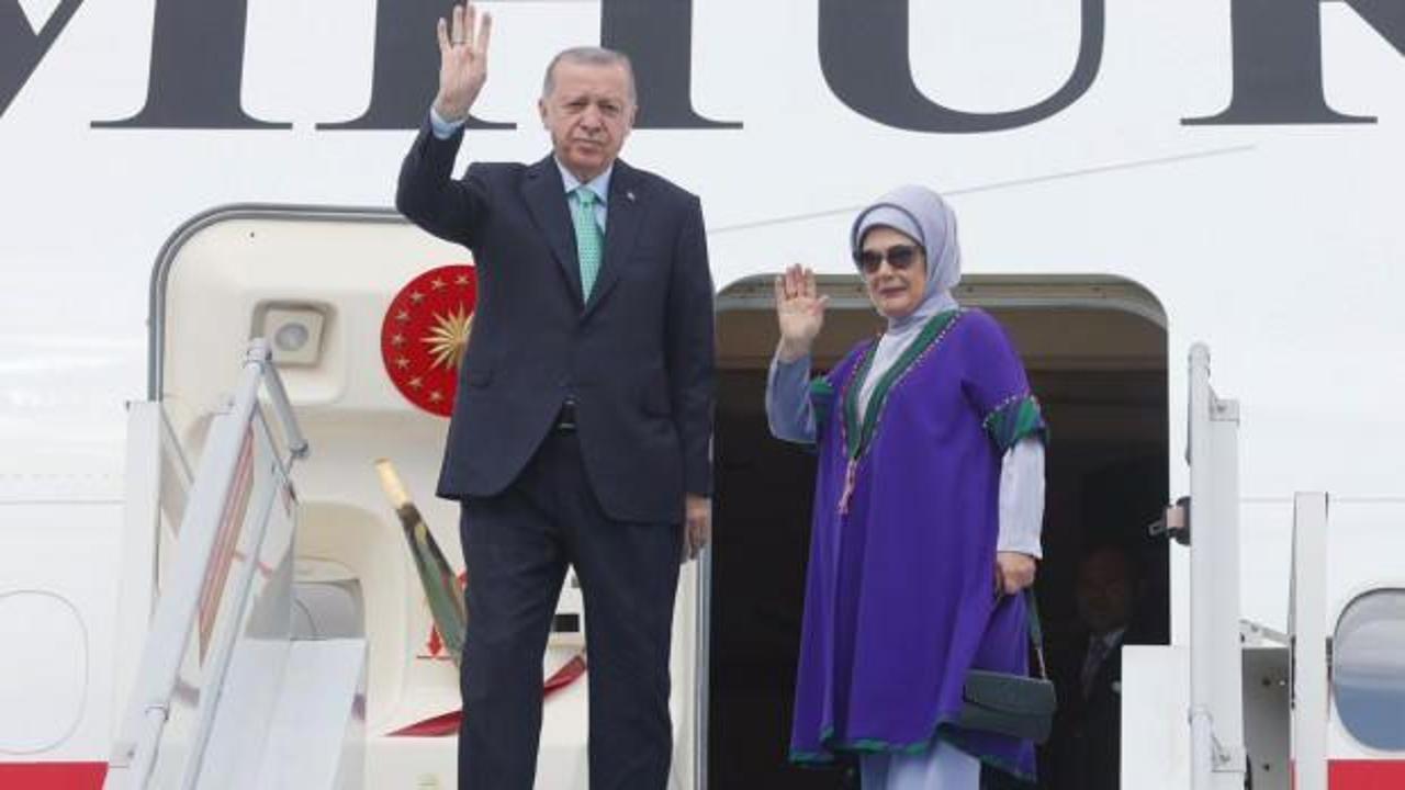 Cumhurbaşkanı Erdoğan, G20 Liderler Zirvesi i&ccedil;in Hindistan'a gitti