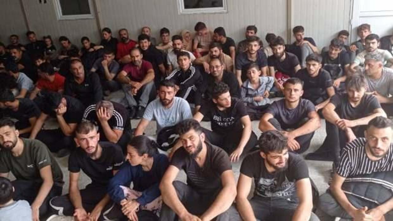 Edirne'de 89 kaçak göçmen yakalandı