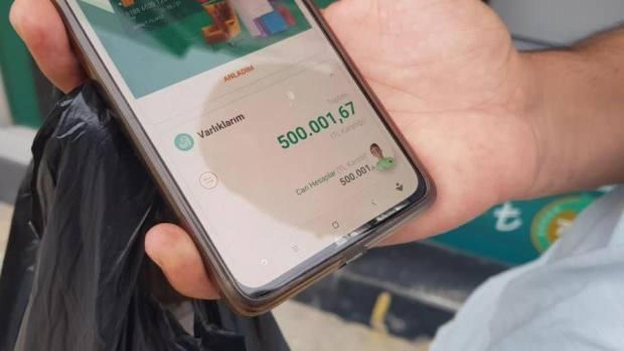 Hesabına yanlışlıkla 500 bin lira g&ouml;nderdiler