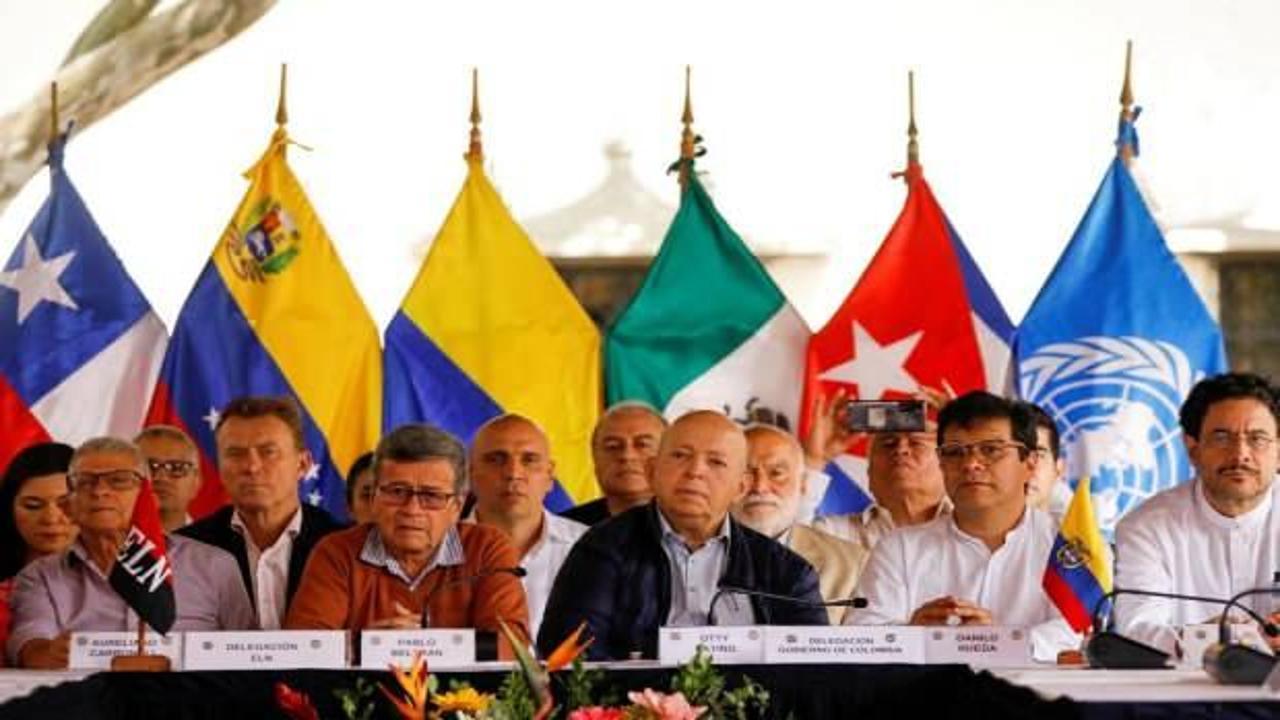 Kolombiya hükümeti ile ELN arasındaki barış görüşmeleri devam ediyor
