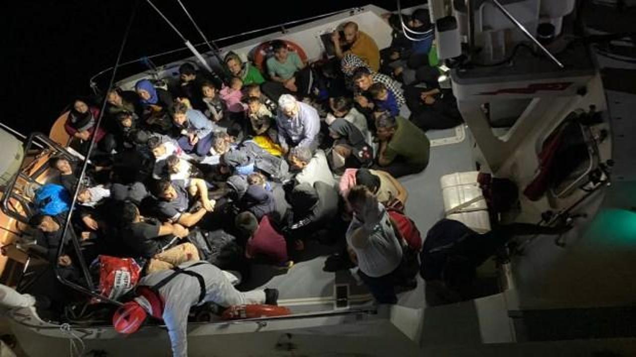 3 lastik bottaki 112 kaçak göçmenin ölüm yolculuğuna müdahale