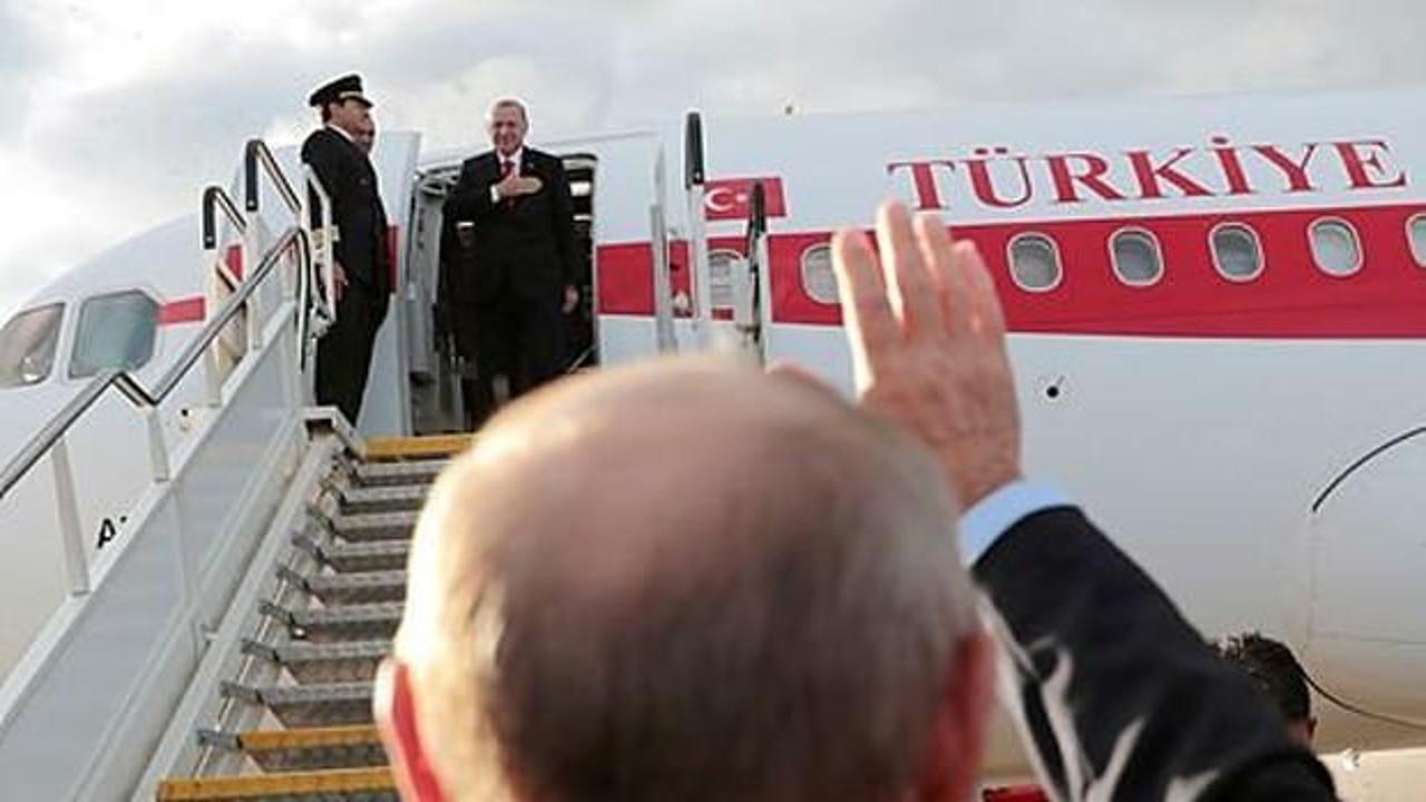 Rusya'daki görüşmelerini tamamlayan Cumhurbaşkanı Erdoğan yurda döndü