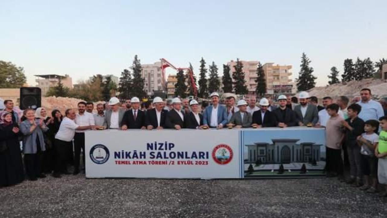 Şahinbey'den Nizip'e yakışacak dev tesis