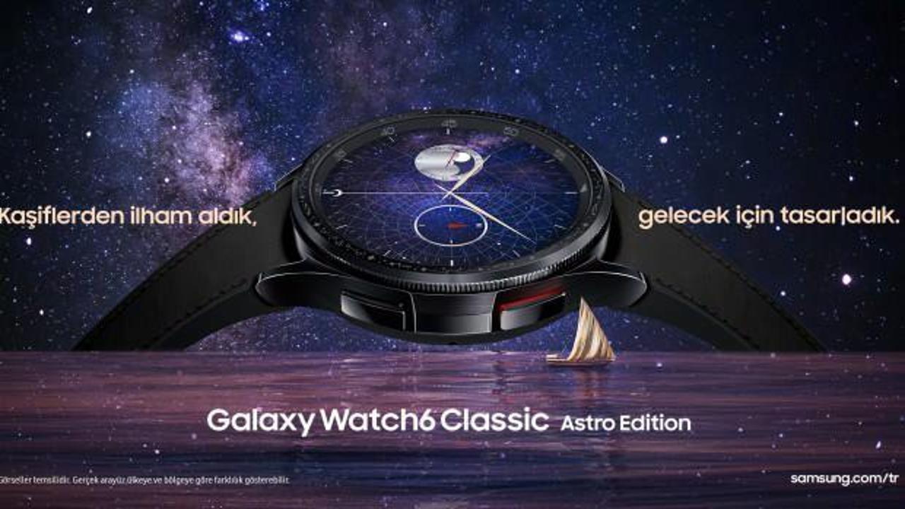 Samsung, sınırlı sayıda üretilen Galaxy Watch6 Classic Astro Edition’ı tanıttı
