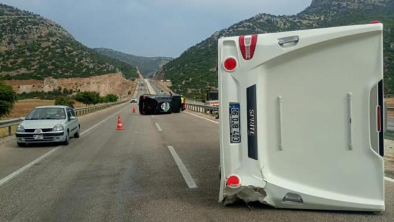 S&uuml;mer Ezg&uuml; trafik kazası ge&ccedil;irdi