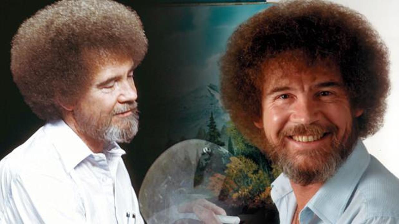Bob Ross'un TV'de yaptığı ilk tablo satışa çıkarıldı