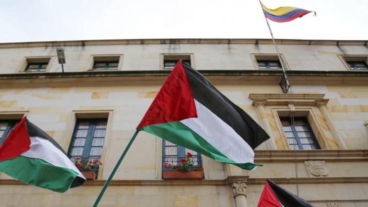 Bogota'da "Filistin Devleti Caddesi" açıldı