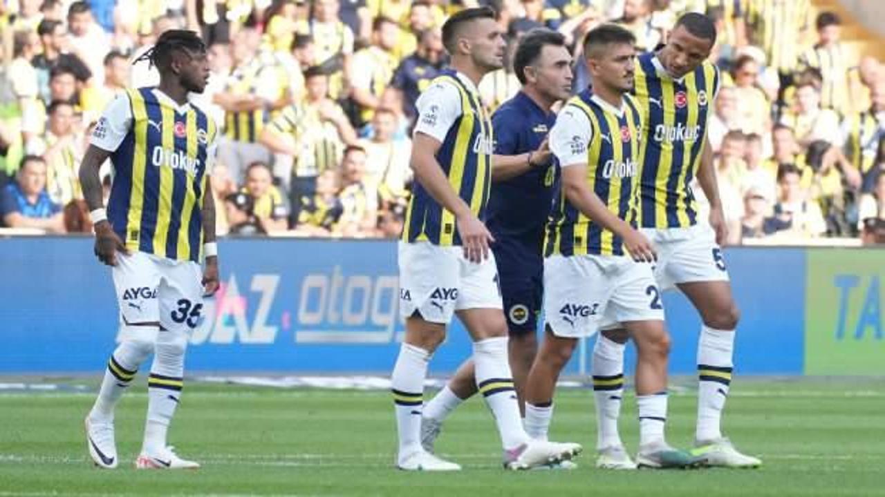 Fenerbahçe'de şok sakatlık! 3. dakikada sakatlandı