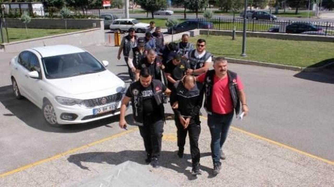 Karaman'da uyuşturucu operasyonunda 2 tutuklama