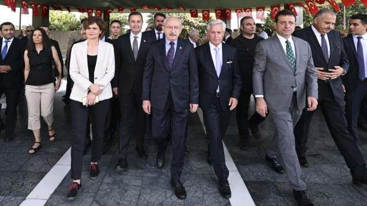 Kılıçdaroğlu ve İmamoğlu'ndan Menderes'in kabrine ziyaret