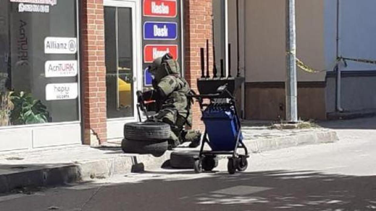 Tokat'ta panikleten cisim! Bomba sanıldı...
