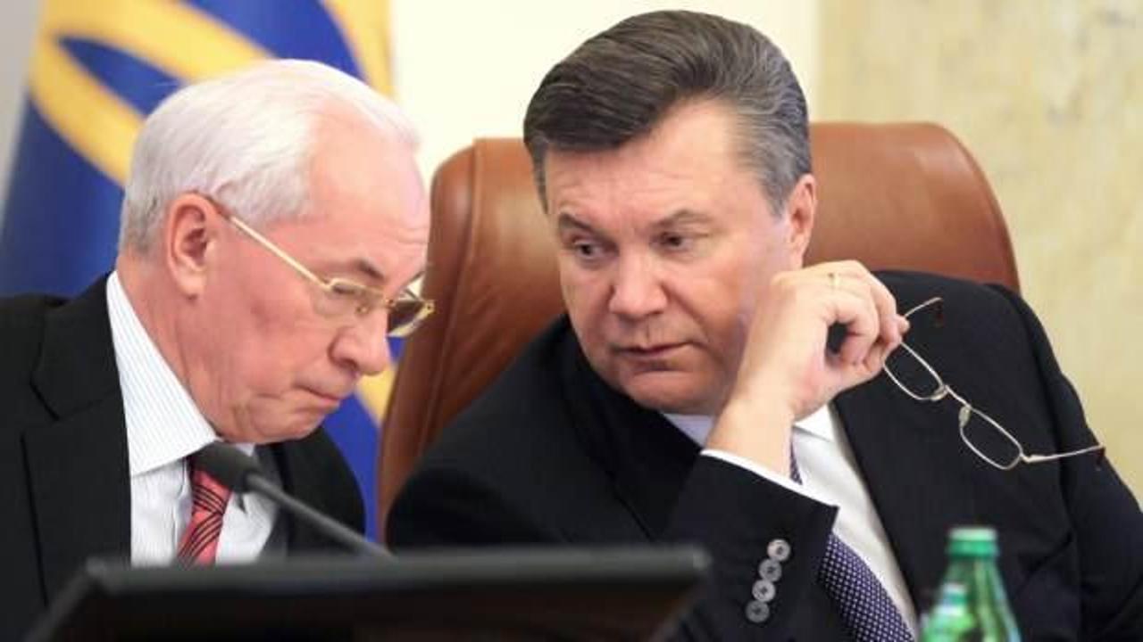 Yanukovi&ccedil; ve Azarov, vatana ihanetten yargılanacak