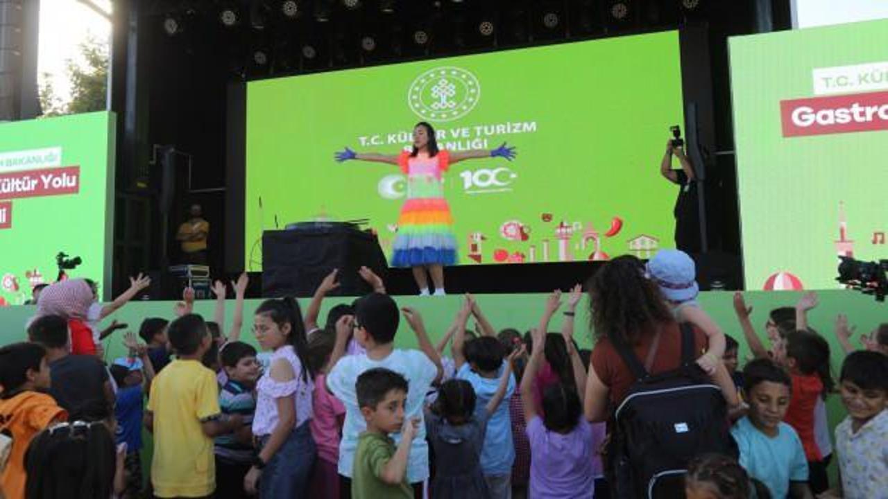 GastroANTEP Festivali çocuklara unutulmaz anlar yaşatıyor