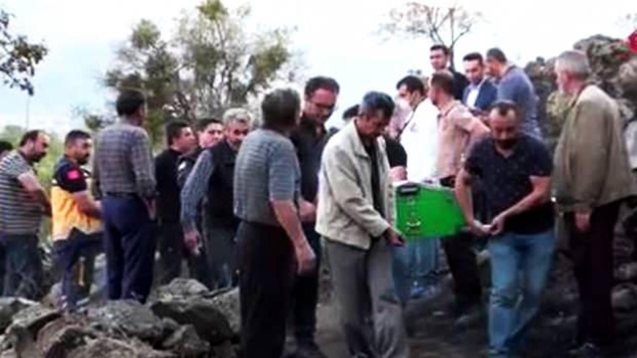 Anız yaktı, feci şekilde canından oldu