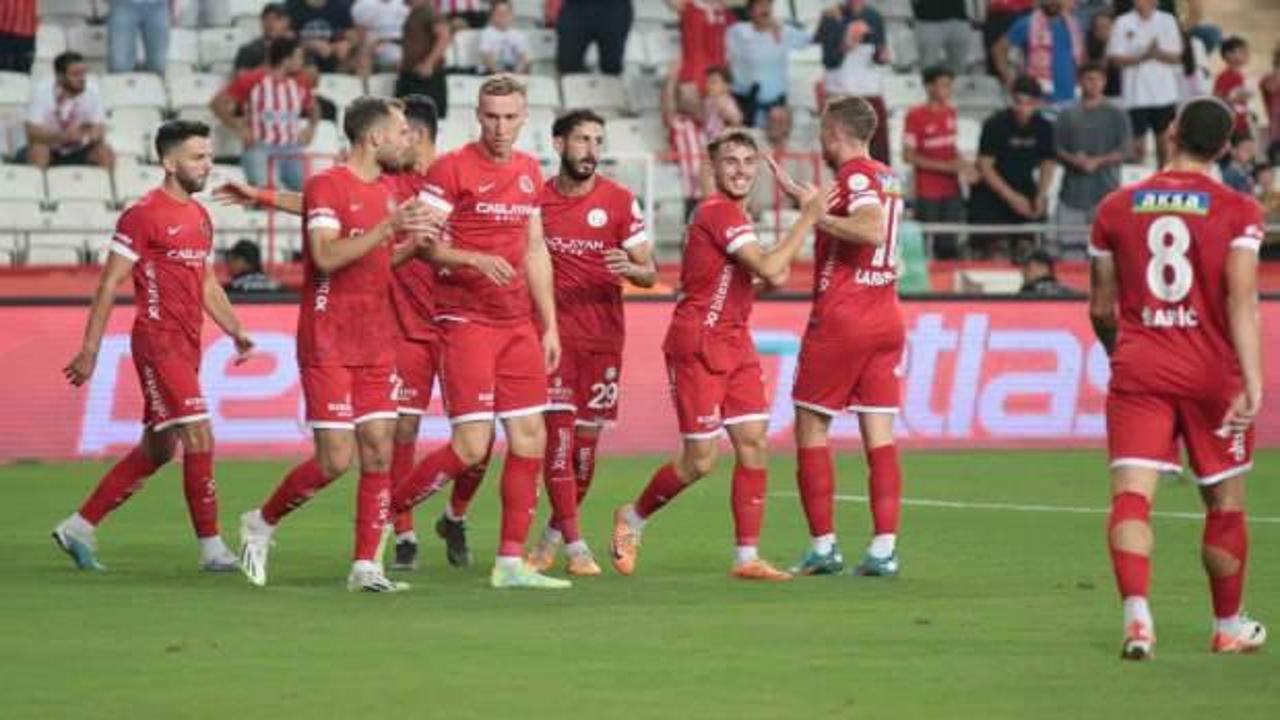 Antalyaspor galibiyet hasretine altıncı haftada son verdi