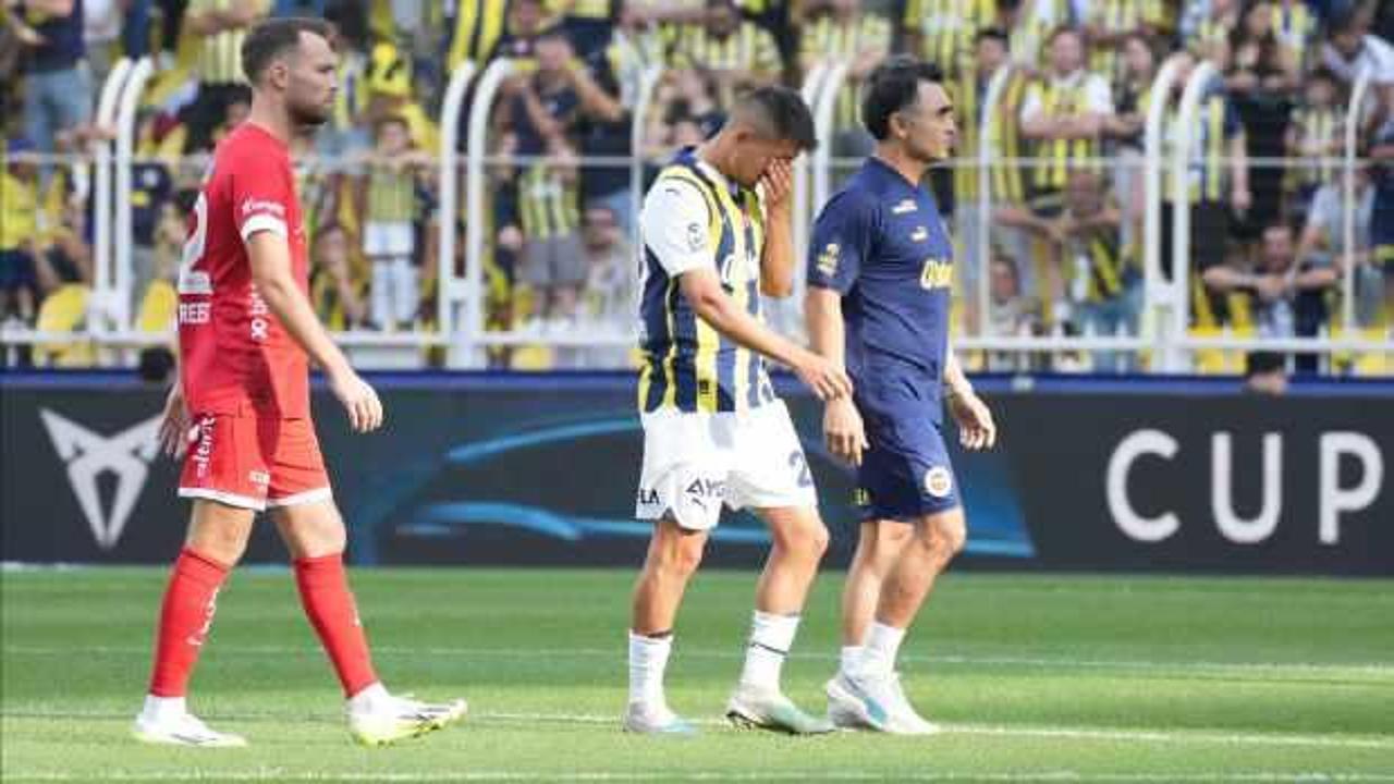 Fenerbahçe'ye yıldız isimden kötü haber: Arka adalesinde yırtık