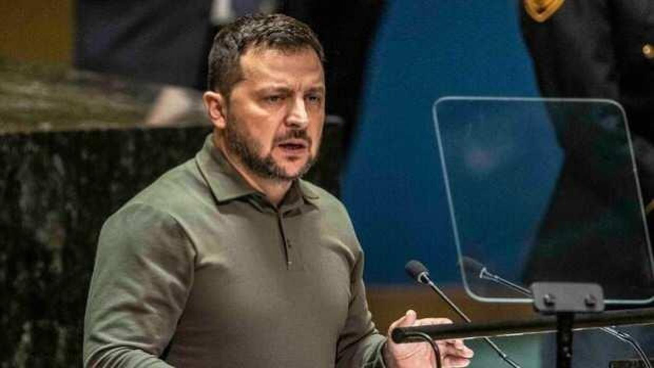 Zelenski BM Genel Kurulu'nda konuştu: Şeytana g&uuml;venilmez
