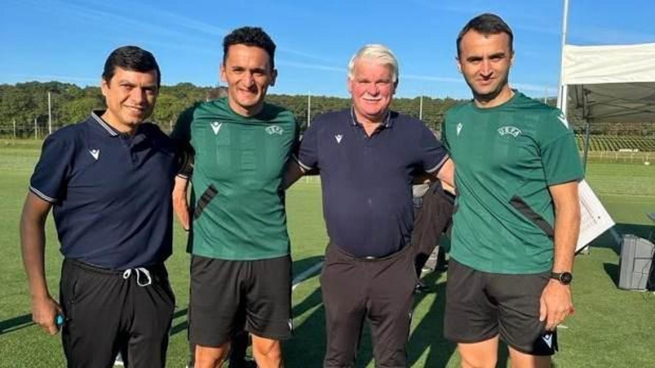 Atilla Karaoğlan ve Erkan Özdamar, UEFA CORE Kampına Katıldı