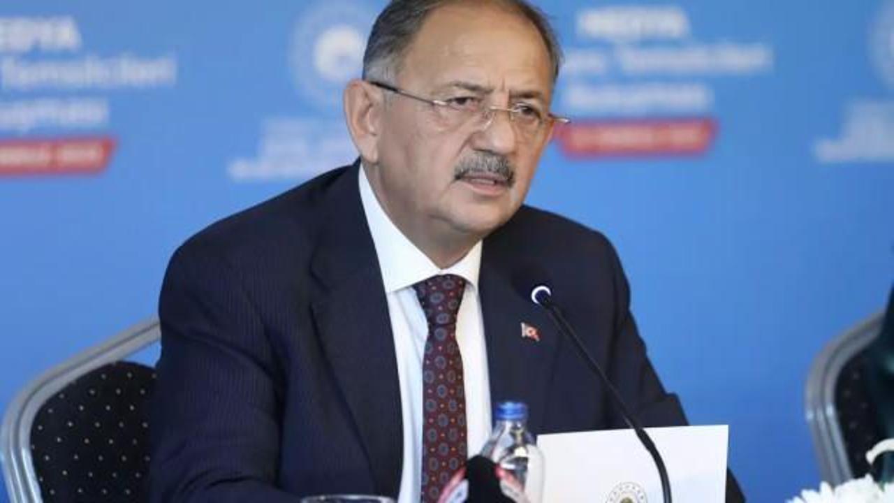 Bakan &Ouml;zhaseki: Hatay en kısa s&uuml;rece ayağa kalkacak