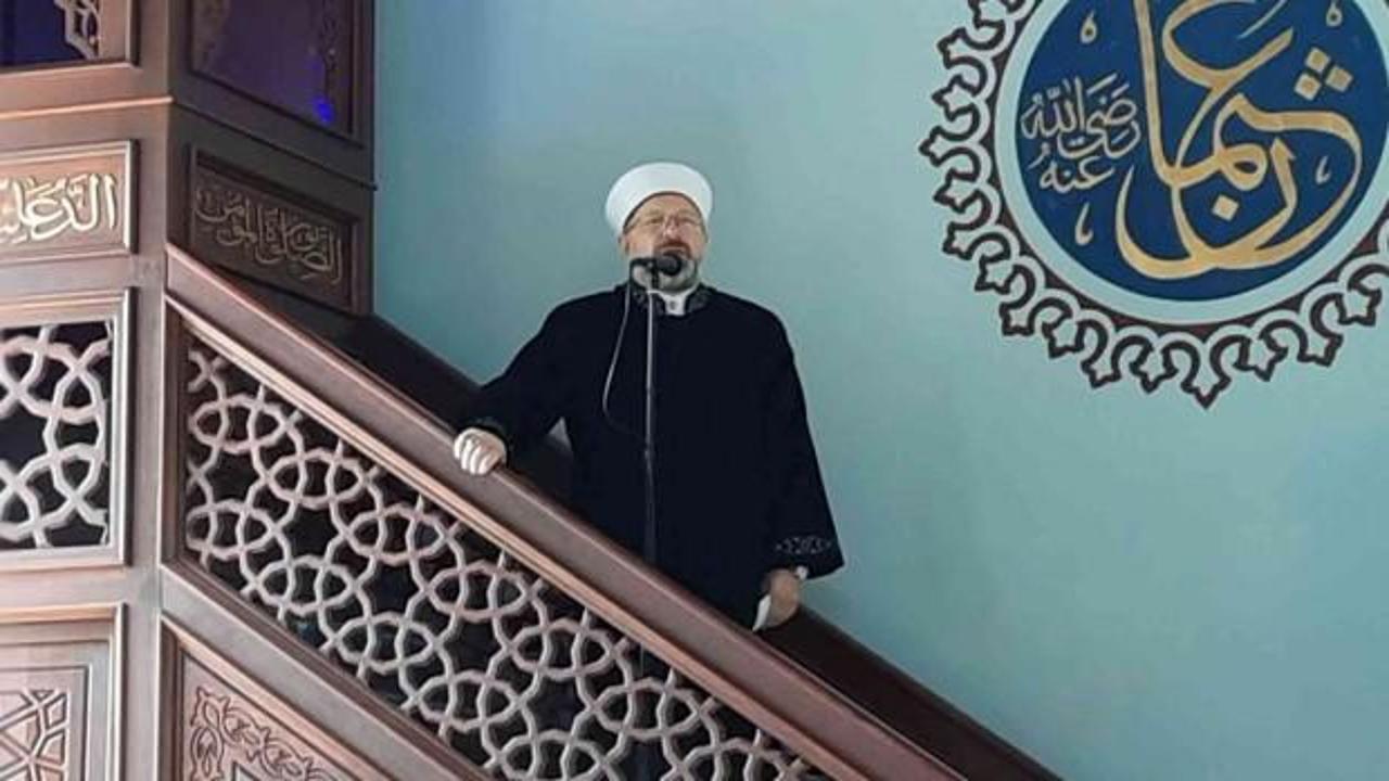 'Yeni bir başlangı&ccedil; fırsatı...' Diyanet İşleri Başkanı Erbaş'tan Mevlit Kandili mesajı