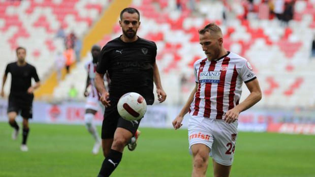 Sivasspor, Hatayspor'la yenişemedi! Yiğidolar'da hasret sürüyor