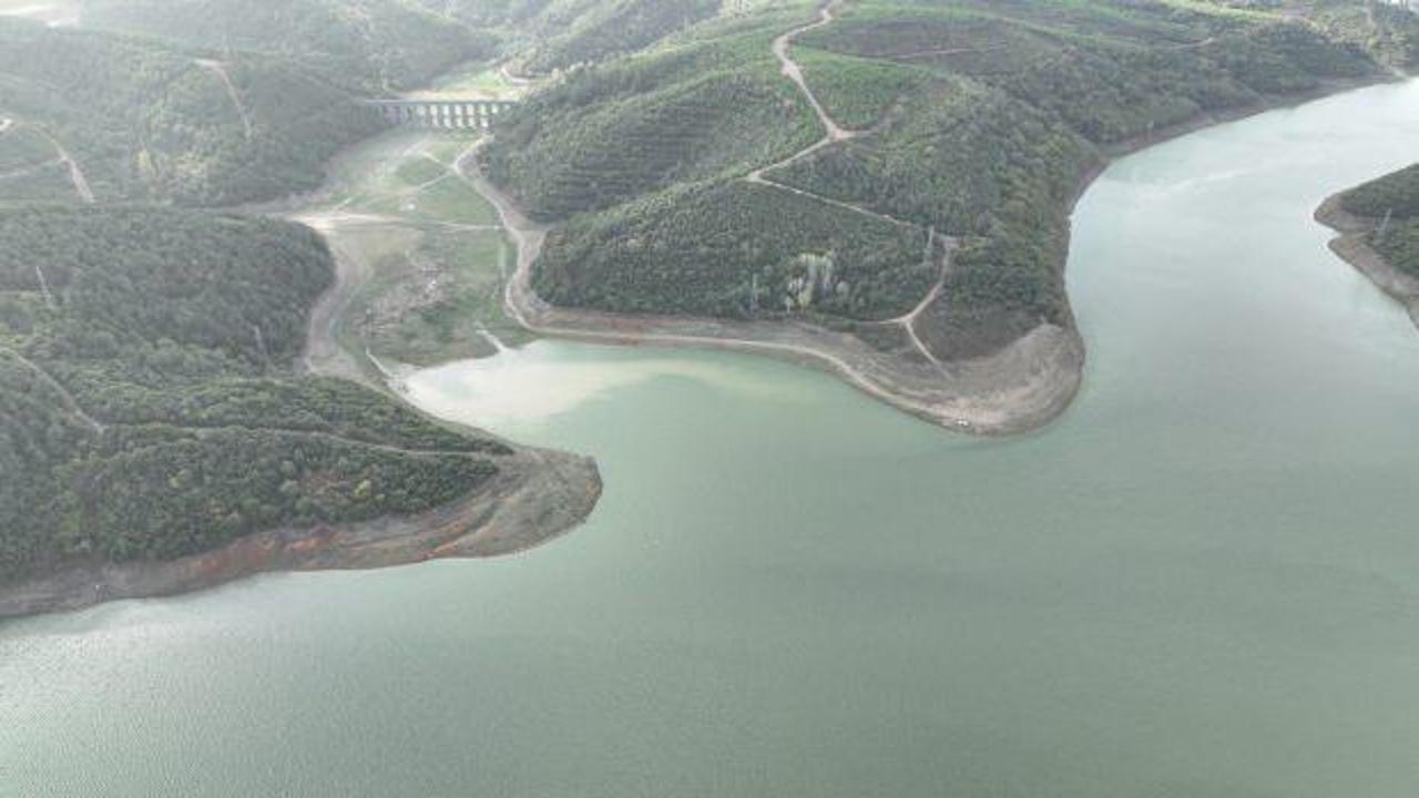 Alarm seviyesine gerileyen İstanbul barajları sağanakla yükseldi