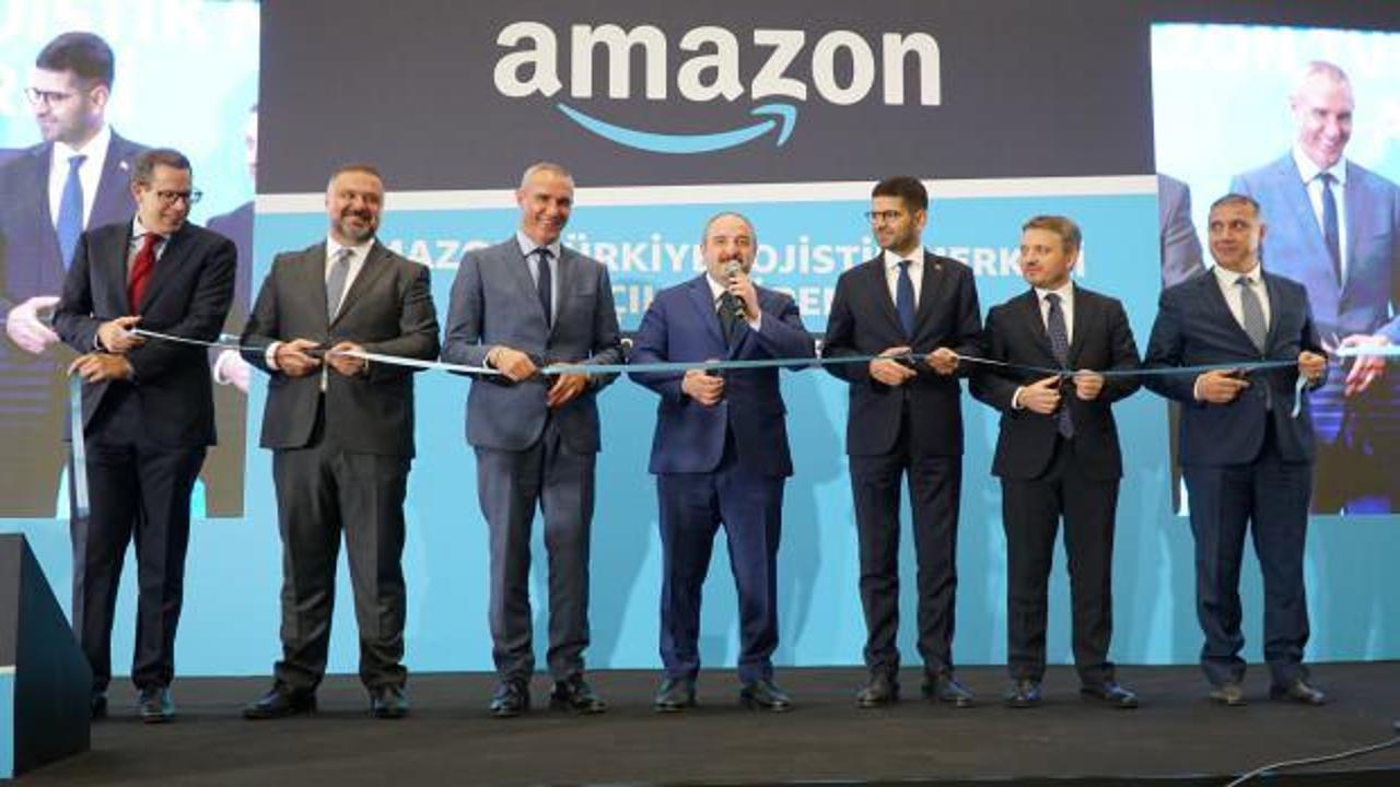 Amazon'un Türkiye'deki ilk lojistik merkezi açıldı!