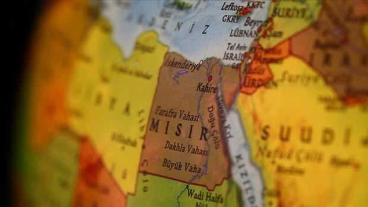 Mısır'ın doğusuna insansız hava aracı ve roket düştü