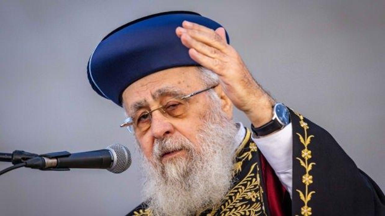 İsrailli başhaham sek&uuml;ler Yahudilere gerizekalı dedi