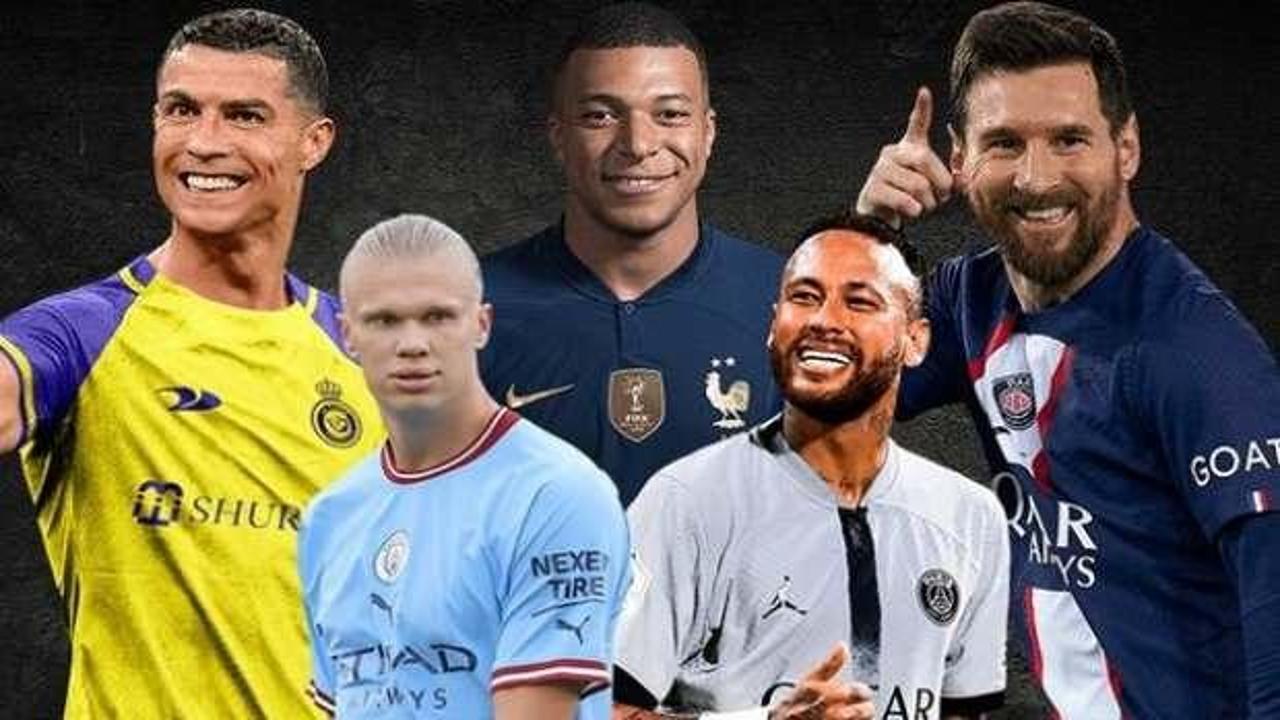 D&uuml;nyanın en &ccedil;ok kazanan futbolcuları belli oldu!