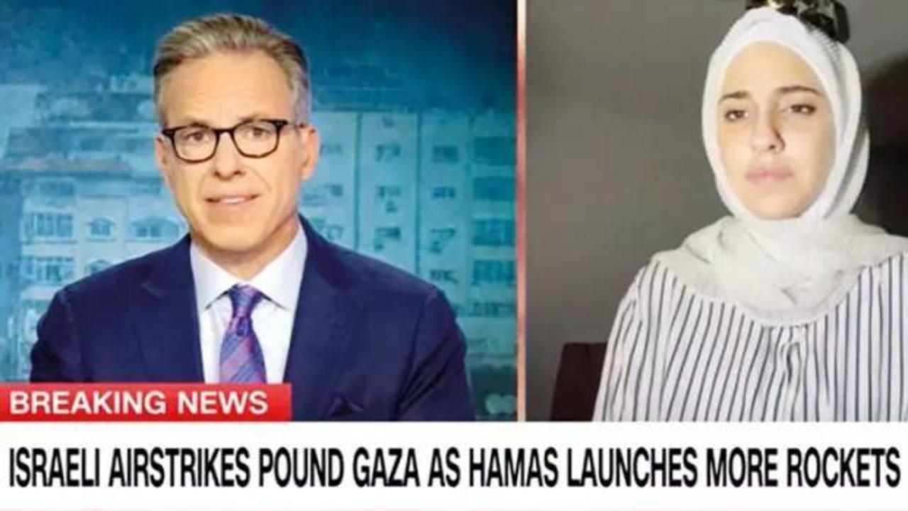 Filistinli anne, Gazze'deki çaresizliği CNN'e anlattı