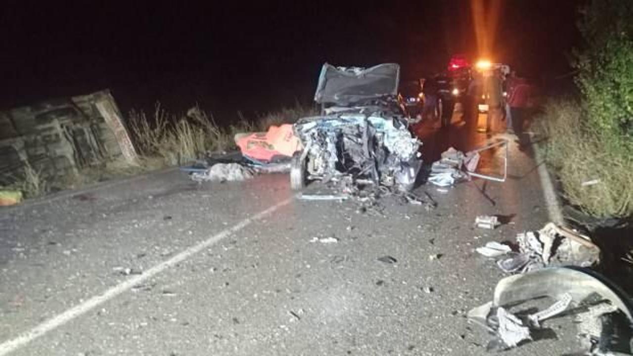 Isparta'da kahreden kaza: 1'i &ccedil;ocuk 3 &ouml;l&uuml;, 3 yaralı!
