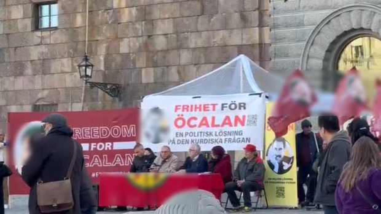 İsve&ccedil;'te skandal! Ter&ouml;r yandaşları yine sahnede