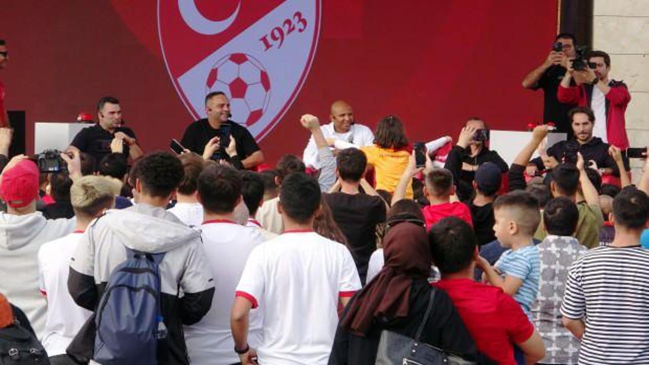 Konya’da milli maç heyecanı
