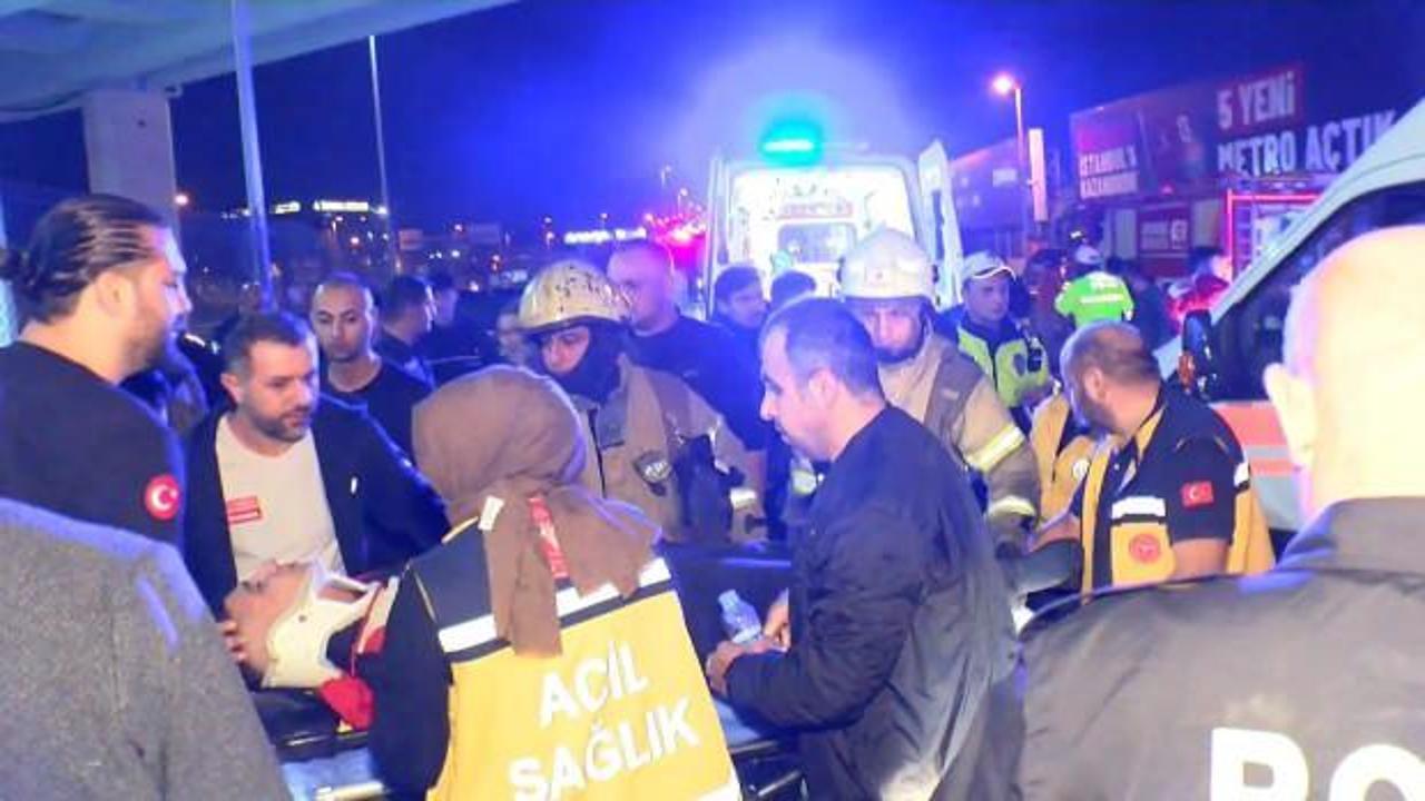 Merter feci kaza: 1 &ouml;l&uuml;, 3 ağır yaralı!